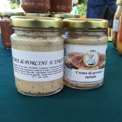 CREMA DI PORCINI E TARTUFO (GR. 80)