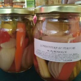 GIARDINIERA DI VERDURE IN AGRODOLCE (GR. 280)