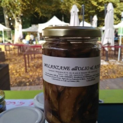 MELANZANE ALL’OLIO E ACETO(GR. 300)